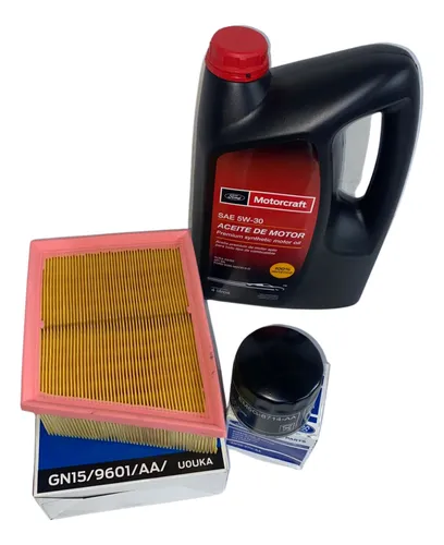 Kit Filtros + Aceite Motorcraft 5w30 Ford 1.5 DragonKit Filtros + Aceite Motorcraft 5w30 Ford 1.5 Dragon