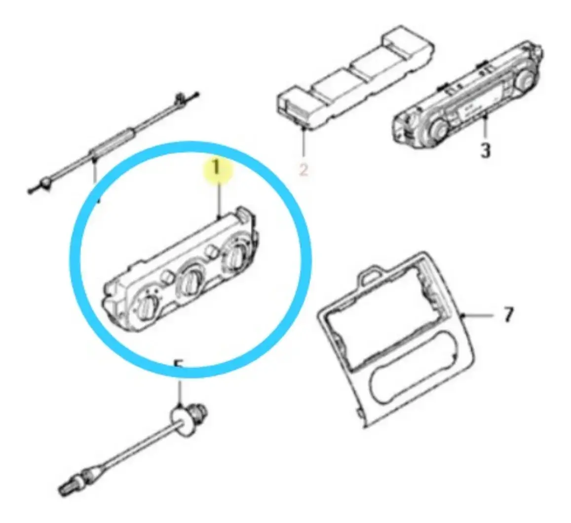 Control De Climatizacion De Habitaculo Focus 2008-2013