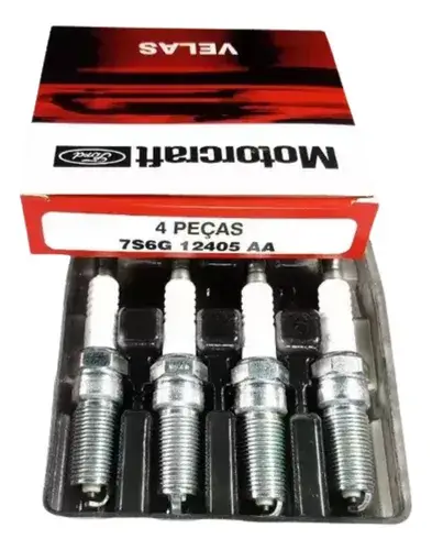 Juego 4 Bujias Ford Fiesta Ecosport Focus Ka Motor Rocam 1.6